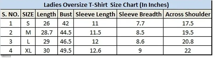 OVER SIZE Women Printed Round Neck  T-Shirt-thumb3