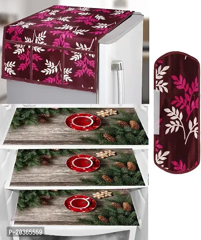 Combo of fridge top ,fridge mat