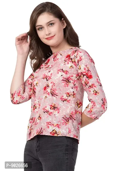 REVEXO,Combo Set of 02,Printed Ladies Top.-thumb5