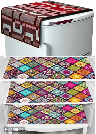 Combo of fridge top ,fridge mat