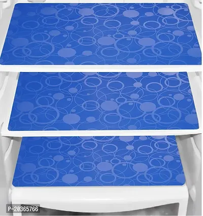 Classy Printed Fridge Cover and Mat, Combo set-thumb2