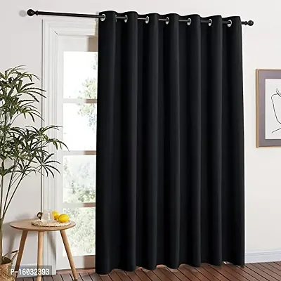 Stylish Fancy Polyester Door Curtains-thumb0