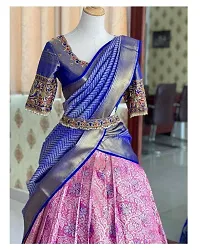 Stylish Art Silk Jacquard Lehenga Choli Set For Women-thumb2