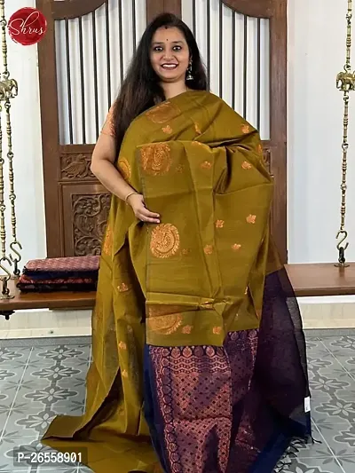 Beautiful Rich Pallu  Jacquard Work On All Over The Saree For Women's Soft Litchi Silk Jacquard Saree