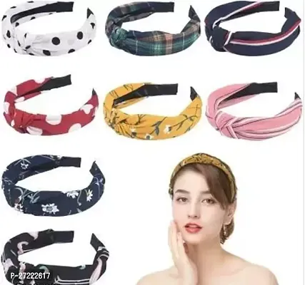 Stylish Cloth Hairband Combo Pack Of 6 Pcs-thumb0