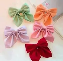 Stylish Hair Tie Bow Combo Pack Of 6-thumb2