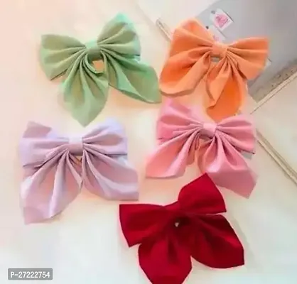 Stylish Hair Tie Bow Combo Pack Of 6-thumb3