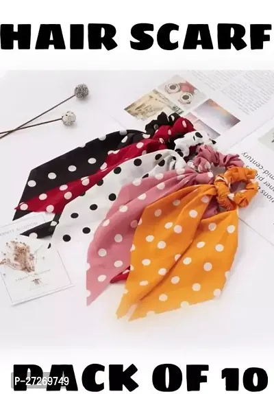 Pack of 10pc Tie Shape  Hairband