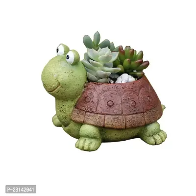 Cute Tortoise Plant Pot Turtle Resin Fiber Creative Animal Planter Pot For Home and Garden Deacute;cor-thumb0