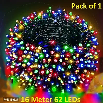 X4Decor 40 LEDs 12 m Yellow Steady String Rice Lights (Pack of 6)