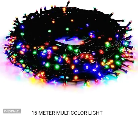 X4Decor 40 LEDs 12 m Yellow Steady String Rice Lights (Pack of 7)