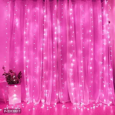 X4Decor 40 LEDs 12 m Pink Steady String Rice Lights (Pack of 1)-thumb0