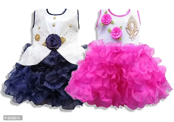 Cute Fancy Baby Girls Frocks  Dress