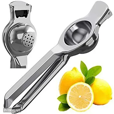 LAPREX Lemon Squeezer Presser for Kitchen and 4 in 1 Slicer and Grater and Stainless Steel Apple Cutter Slicer with 8 Blades and Handle- COMBO OF 3PCS-thumb3
