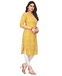 Trendy Straight Multicoloured Printed Crepe Kurta Combo For Women-thumb2