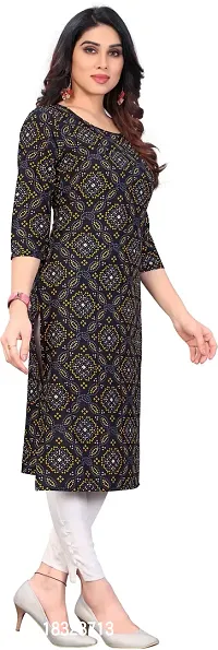 Elegant Crepe Printed Kurta For Women- Pack Of 3-thumb4