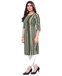 Trendy Straight Multicoloured Printed Crepe Kurta Combo For Women-thumb2