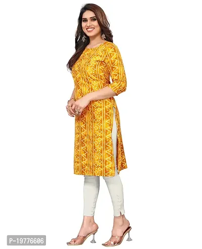 Trendy Straight Multicoloured Printed Crepe Kurta Combo For Women-thumb2