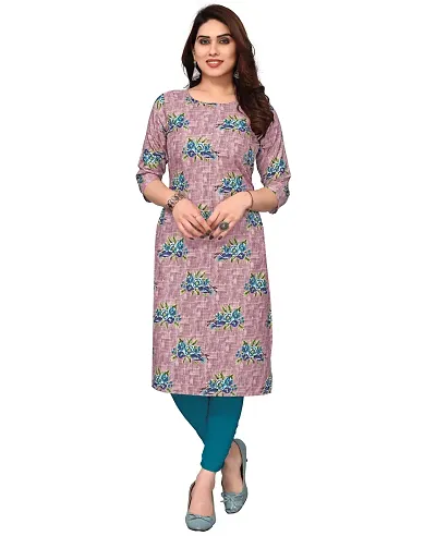 Trendy Crepe Printed Kurtis