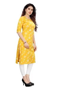 Trendy Straight Multicoloured Printed Crepe Kurta Combo For Women-thumb1