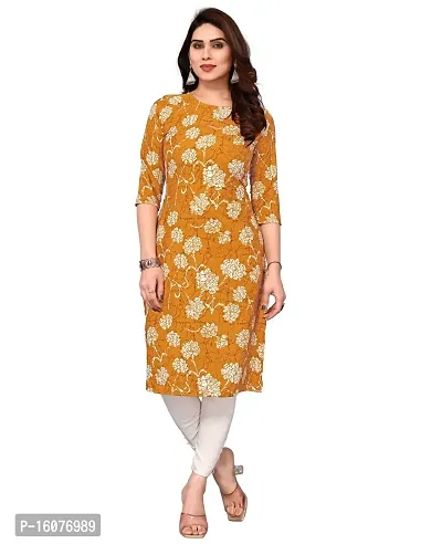 Fancy Crepe Kurti for Women-thumb0