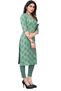 Elegant Crepe Printed Kurta For Women- Pack Of 3-thumb2