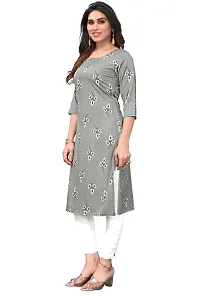 Elegant Crepe Printed Kurta For Women- Pack Of 3-thumb3