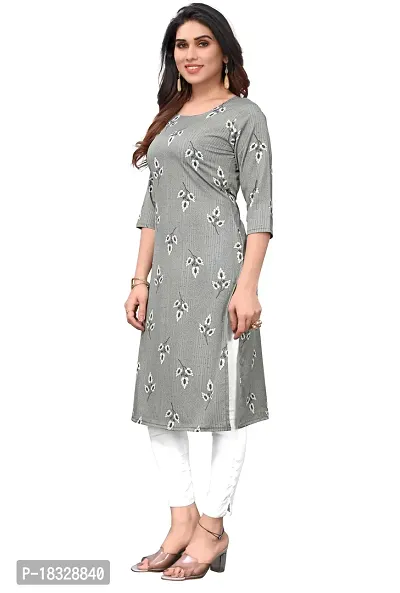 Elegant Crepe Printed Kurta For Women- Pack Of 3-thumb4