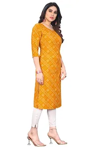 Trendy Straight Multicoloured Printed Crepe Kurta Combo For Women-thumb2