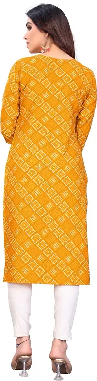 Fancy Crepe Kurti for Women-thumb3