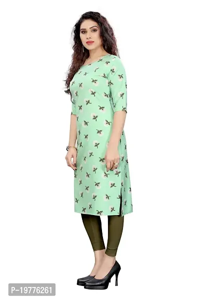 Trendy Straight Multicoloured Printed Crepe Kurta Combo For Women-thumb2