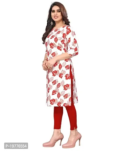 Trendy Straight Multicoloured Printed Crepe Kurta Combo For Women-thumb2