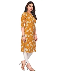 Trendy Straight Multicoloured Printed Crepe Kurta Combo For Women-thumb2