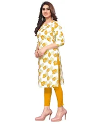 Trendy Straight Multicoloured Printed Crepe Kurta Combo For Women-thumb2