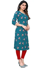 Elegant Crepe Printed Kurta For Women- Pack Of 3-thumb3