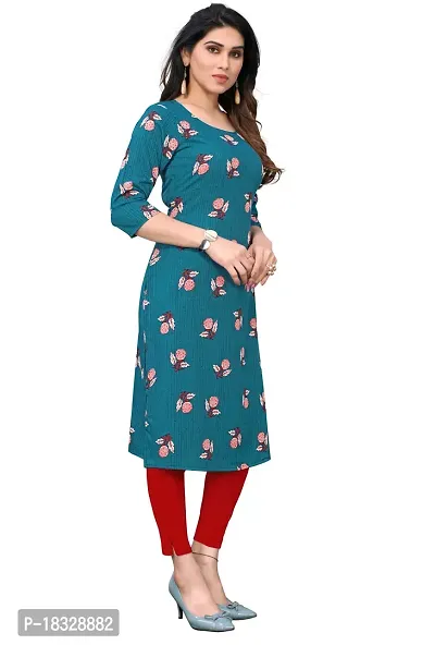 Elegant Crepe Printed Kurta For Women- Pack Of 3-thumb4