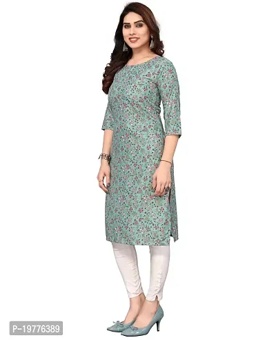 Trendy Straight Multicoloured Printed Crepe Kurta Combo For Women-thumb2