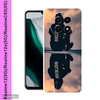 Stylish Silicon Back Cover for Realme 12 5G