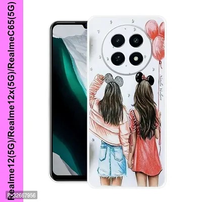 Stylish Silicon Back Cover for Realme 12 5G-thumb0