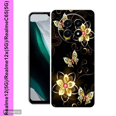 Stylish Silicon Back Cover for Realme 12X 5G-thumb0