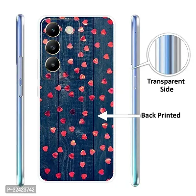 Stylish Silicon Printed Back Case Cover for Vivo T3 5G-thumb3