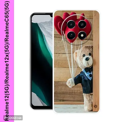 Stylish Silicon Back Cover for Realme 12X 5G-thumb0