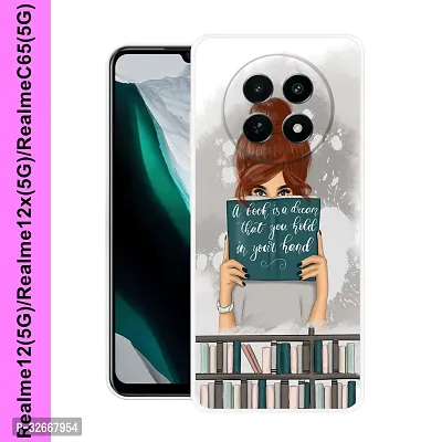 Stylish Silicon Back Cover for Realme 12 5G-thumb0