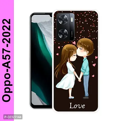 Stylish Silicon Printed Back Case Cover for Oppo A57 2022-thumb0