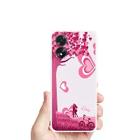 Stylish Silicon Printed Back Case Cover for Oppo A18-thumb3