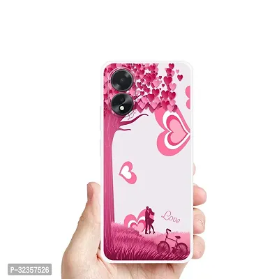 Stylish Silicon Printed Back Case Cover for Oppo A18-thumb4