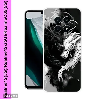 Stylish Silicon Back Cover for Realme 12X 5G-thumb0