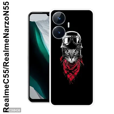 Classy Camera Cut Mobile Cover Realme Narzo N55