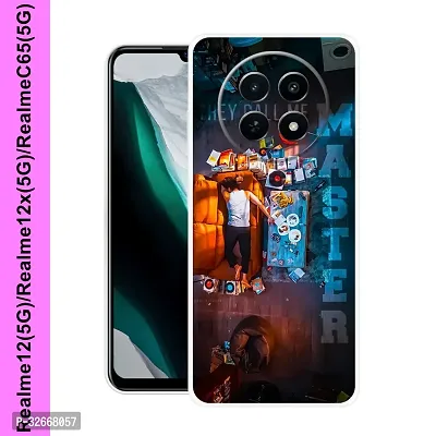 Stylish Silicon Back Cover for Realme 12X 5G-thumb0