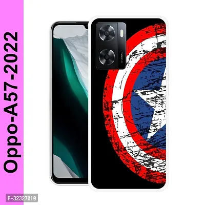 Stylish Silicon Printed Back Case Cover for Oppo A57 2022